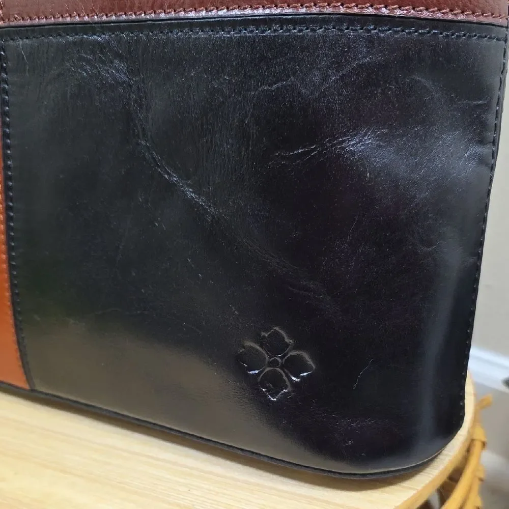 Patricia Nash Color Block Leather Tote – NEW WITH TAGS - Picture 7 of 15